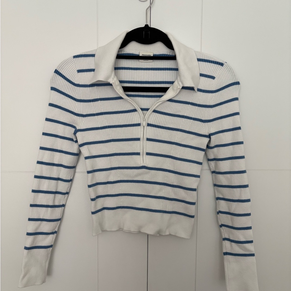 Abercrombie Striped Polo